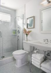 Azulejo branco - Criando um design espetacular. 300+ (foto) Acabamentos interiores