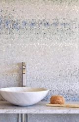 Azulejo branco - Criando um design espetacular. 300+ (foto) Acabamentos interiores