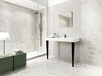 Azulejo branco - Criando um design espetacular. 300+ (foto) Acabamentos interiores
