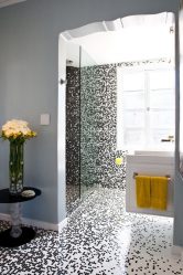 Azulejo branco - Criando um design espetacular.300+ (foto) Acabamentos interiores
