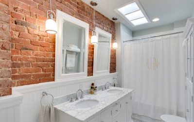 Azulejo branco - Criando um design espetacular. 300+ (foto) Acabamentos interiores