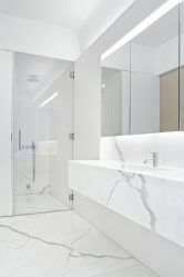 Azulejo branco - Criando um design espetacular. 300+ (foto) Acabamentos interiores