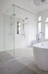 Azulejo branco - Criando um design espetacular. 300+ (foto) Acabamentos interiores