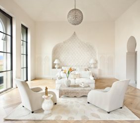 Quarto de design em estilo moderno (125 + fotos) - Cortinas brancas / papel de parede / guarda-roupa. Como não exagerar com uma escolha?