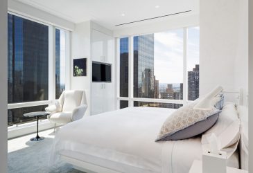 Quarto de design em estilo moderno (125 + fotos) - Cortinas brancas / papel de parede / guarda-roupa. Como não exagerar com uma escolha?