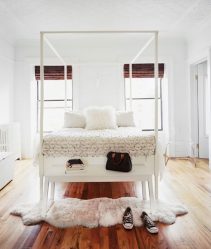 Quarto de design em estilo moderno (125 + fotos) - Cortinas brancas / papel de parede / guarda-roupa. Como não exagerar com uma escolha?