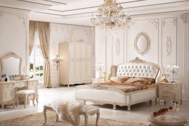 Quarto de design em estilo moderno (125 + fotos) - Cortinas brancas / papel de parede / guarda-roupa. Como não exagerar com uma escolha?