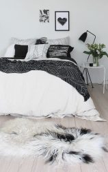 Quarto de design em estilo moderno (125 + fotos) - Cortinas brancas / papel de parede / guarda-roupa. Como não exagerar com uma escolha?