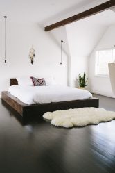 Quarto de design em estilo moderno (125 + fotos) - Cortinas brancas / papel de parede / guarda-roupa. Como não exagerar com uma escolha?