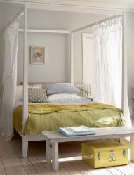 Quarto de design em estilo moderno (125 + fotos) - Cortinas brancas / papel de parede / guarda-roupa. Como não exagerar com uma escolha?