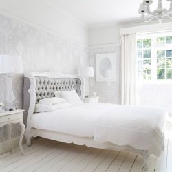 Quarto de design em estilo moderno (125 + fotos) - Cortinas brancas / papel de parede / guarda-roupa. Como não exagerar com uma escolha?