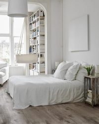 Quarto de design em estilo moderno (125 + fotos) - Cortinas brancas / papel de parede / guarda-roupa. Como não exagerar com uma escolha?
