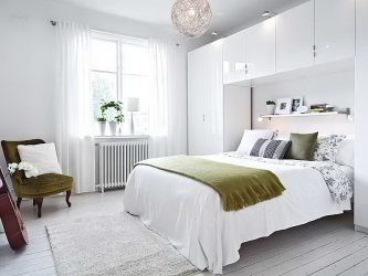 Quarto de design em estilo moderno (125 + fotos) - Cortinas brancas / papel de parede / guarda-roupa. Como não exagerar com uma escolha?