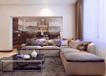 วอลล์เปเปอร์สีเบจในการตกแต่งภายใน - 175+ (ภาพ) รวมชุด (ในห้องครัว, ห้องนั่งเล่น, ห้องนอน)
