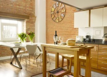 O relógio na cozinha - Modelos de parede para criar conforto (mais de 135 fotos). Grandes e originais opções do-it-yourself