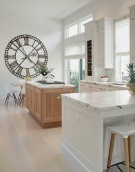 O relógio na cozinha - Modelos de parede para criar conforto (mais de 135 fotos). Grandes e originais opções do-it-yourself