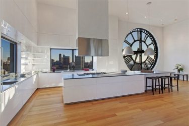 O relógio na cozinha - Modelos de parede para criar conforto (mais de 135 fotos). Grandes e originais opções do-it-yourself