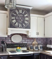 O relógio na cozinha - Modelos de parede para criar conforto (mais de 135 fotos). Grandes e originais opções do-it-yourself