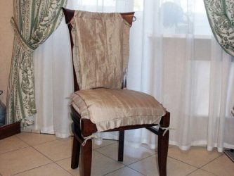 Como costurar capas nas cadeiras com as próprias mãos (mais de 135 fotos) - Oficinas simples e rápidas