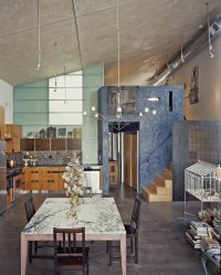 Mesa estilo loft (115+ fotos): Que tipo de design é melhor? (escrito / revista / bar / jantar / transformador)