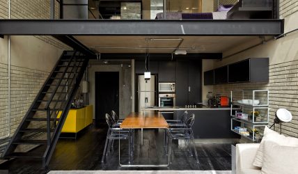 Mesa estilo loft (115+ fotos): Que tipo de design é melhor? (escrito / revista / bar / jantar / transformador)