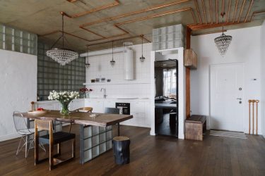 Mesa estilo loft (115+ fotos): Que tipo de design é melhor? (escrito / revista / bar / jantar / transformador)