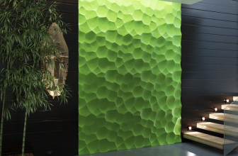 Interior decorative walls (220+ Photos): Plaster, Wallpaper, Painting