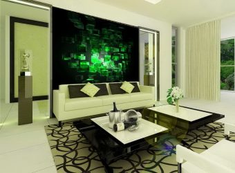 ผนังตกแต่งภายใน (220+ ภาพ): พลาสเตอร์, วอลล์เปเปอร์, จิตรกรรม
