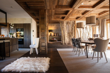 Teto de madeira com vigas decorativas: 165+ (Foto) design e decoração