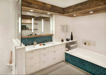 Teto de madeira com vigas decorativas: 165+ (Foto) design e decoração