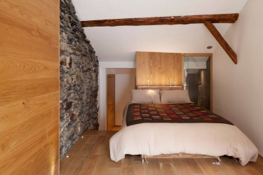 Teto de madeira com vigas decorativas: 165+ (Foto) design e decoração
