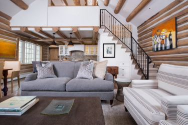 Teto de madeira com vigas decorativas: 165+ (Foto) design e decoração