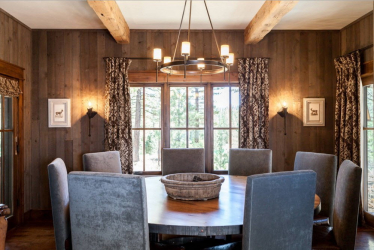 Teto de madeira com vigas decorativas: 165+ (Foto) design e decoração