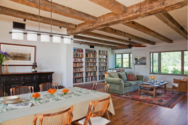 Teto de madeira com vigas decorativas: 165+ (Foto) design e decoração
