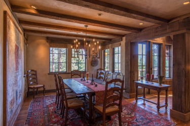 Teto de madeira com vigas decorativas: 165+ (Foto) design e decoração