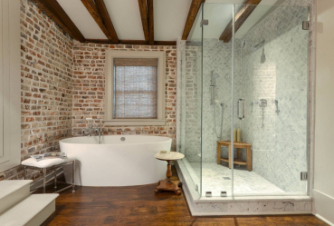 Teto de madeira com vigas decorativas: 165+ (Foto) design e decoração