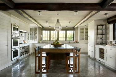 Teto de madeira com vigas decorativas: 165+ (Foto) design e decoração