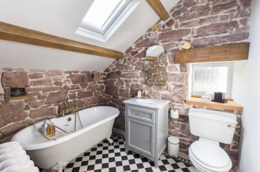Teto de madeira com vigas decorativas: 165+ (Foto) design e decoração