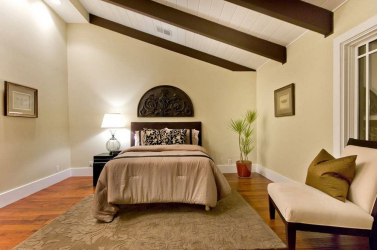 Teto de madeira com vigas decorativas: 165+ (Foto) design e decoração