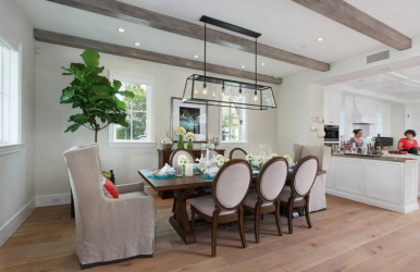 Teto de madeira com vigas decorativas: 165+ (Foto) design e decoração