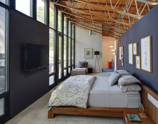 Teto de madeira com vigas decorativas: 165+ (Foto) design e decoração