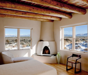 Teto de madeira com vigas decorativas: 165+ (Foto) design e decoração