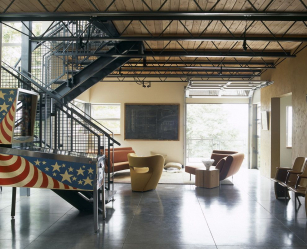 Teto de madeira com vigas decorativas: 165+ (Foto) design e decoração