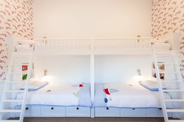 Projeto do quarto das crianças para dois e três filhos de diferentes sexos - 240+ (Foto) Idéias para o zoneamento interior