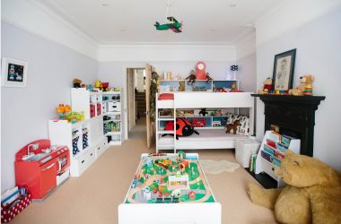 Projeto do quarto das crianças para dois e três filhos de diferentes sexos - 240+ (Foto) Idéias para o zoneamento interior