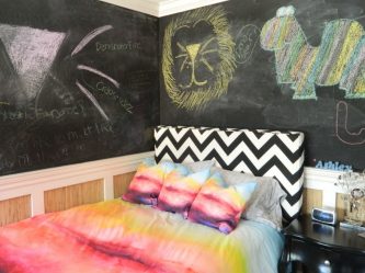 Projeto do quarto das crianças para dois e três filhos de diferentes sexos - 240+ (Foto) Idéias para o zoneamento interior