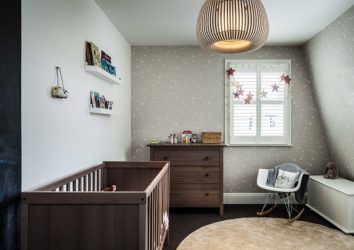 Projeto do quarto das crianças para dois e três filhos de diferentes sexos - 240+ (Foto) Idéias para o zoneamento interior