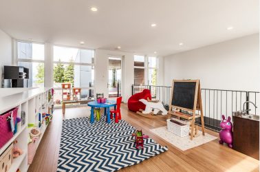 Projeto do quarto das crianças para dois e três filhos de diferentes sexos - 240+ (Foto) Idéias para o zoneamento interior