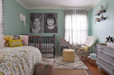 Projeto do quarto das crianças para dois e três filhos de diferentes sexos - 240+ (Foto) Idéias para o zoneamento interior