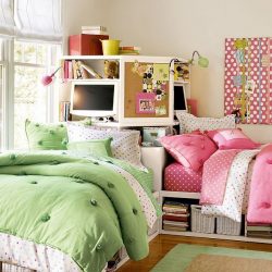 Projeto do quarto das crianças para dois e três filhos de diferentes sexos - 240+ (Foto) Idéias para o zoneamento interior